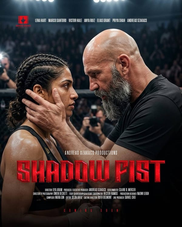 Andreas Szakacs Productions Announces Shadow Fist : A Gritty Underground MMA Drama Set in the Heart of Mexico City